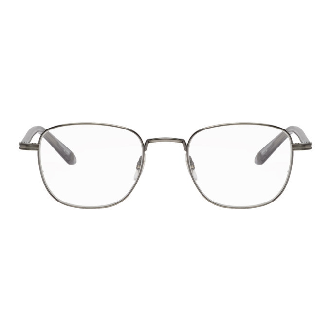 Photo: Garrett Leight Silver Garfield Glasses