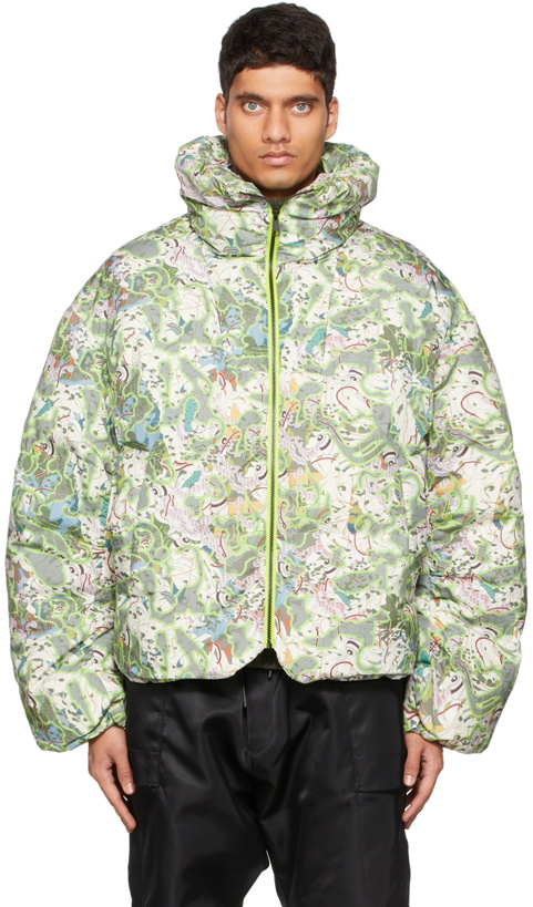 Photo: A. A. Spectrum Multicolor Down Art Jacket