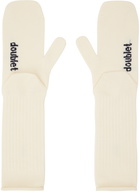 Doublet Off-White 'Socks or Gloves' Mittens