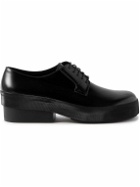 Raf Simons - Glossed-Leather Derby Shoes - Black
