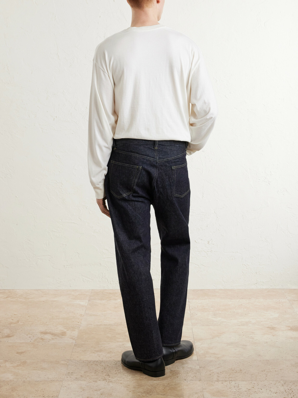 A.PRESSE - Tapered Jeans - Blue