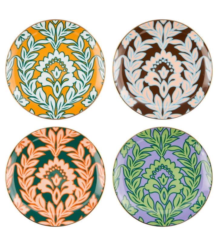 Photo: La DoubleJ Winter Garland set of 4 side plates