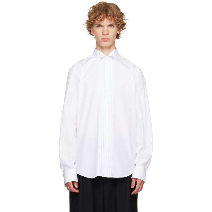 Photo: Dries Van Noten White Cotton Shirt