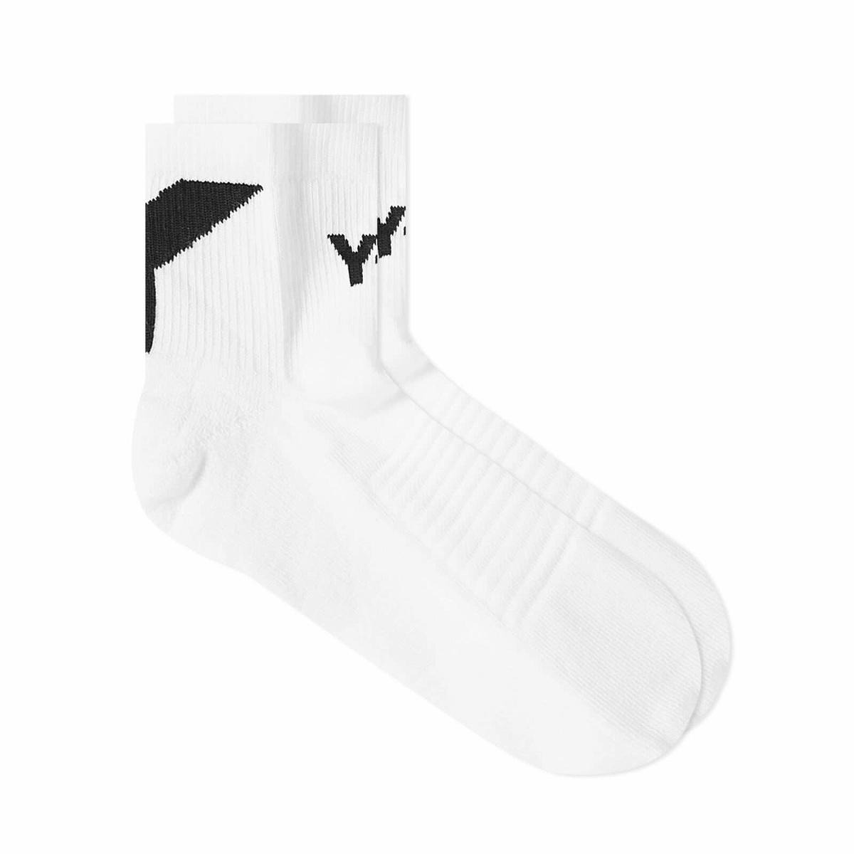 Photo: Y-3 Men's Sock Lo in White