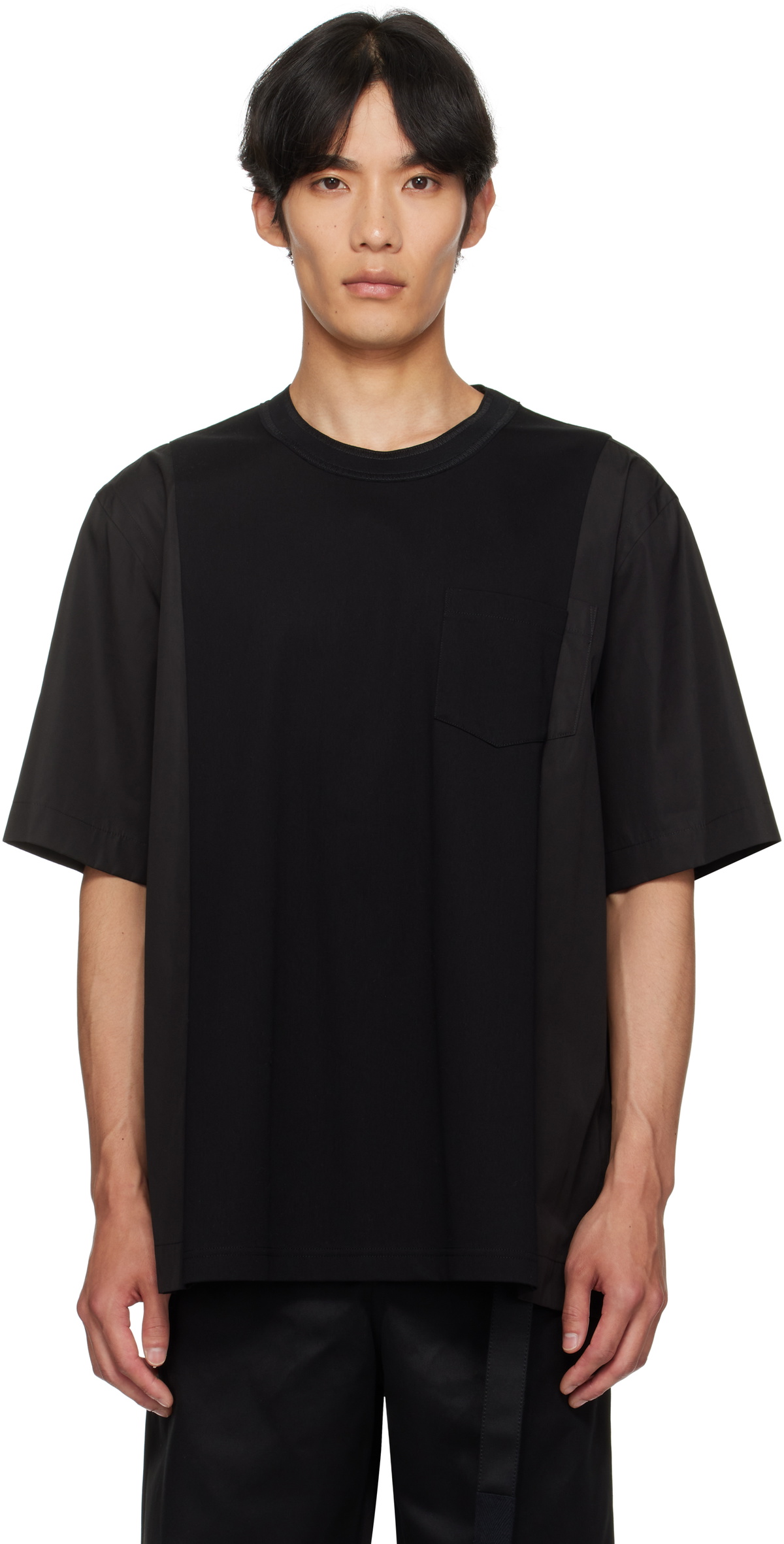 Sacai White Dr. Woo Edition Bandana T-Shirt Sacai