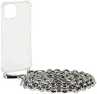 1017 ALYX 9SM Silver Chunky Chain iPhone 13 Case