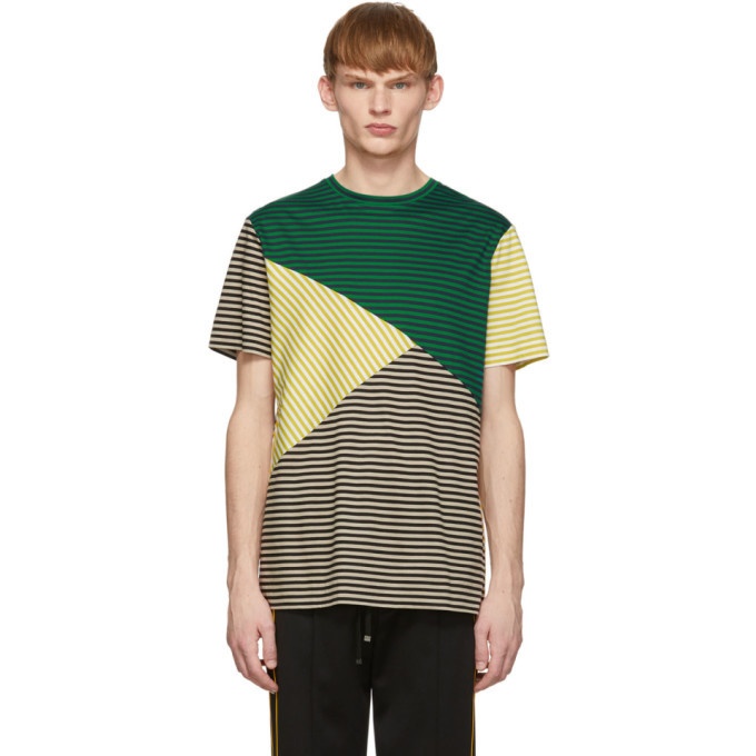 Photo: Joseph Multicolor Mix Stripe T-Shirt