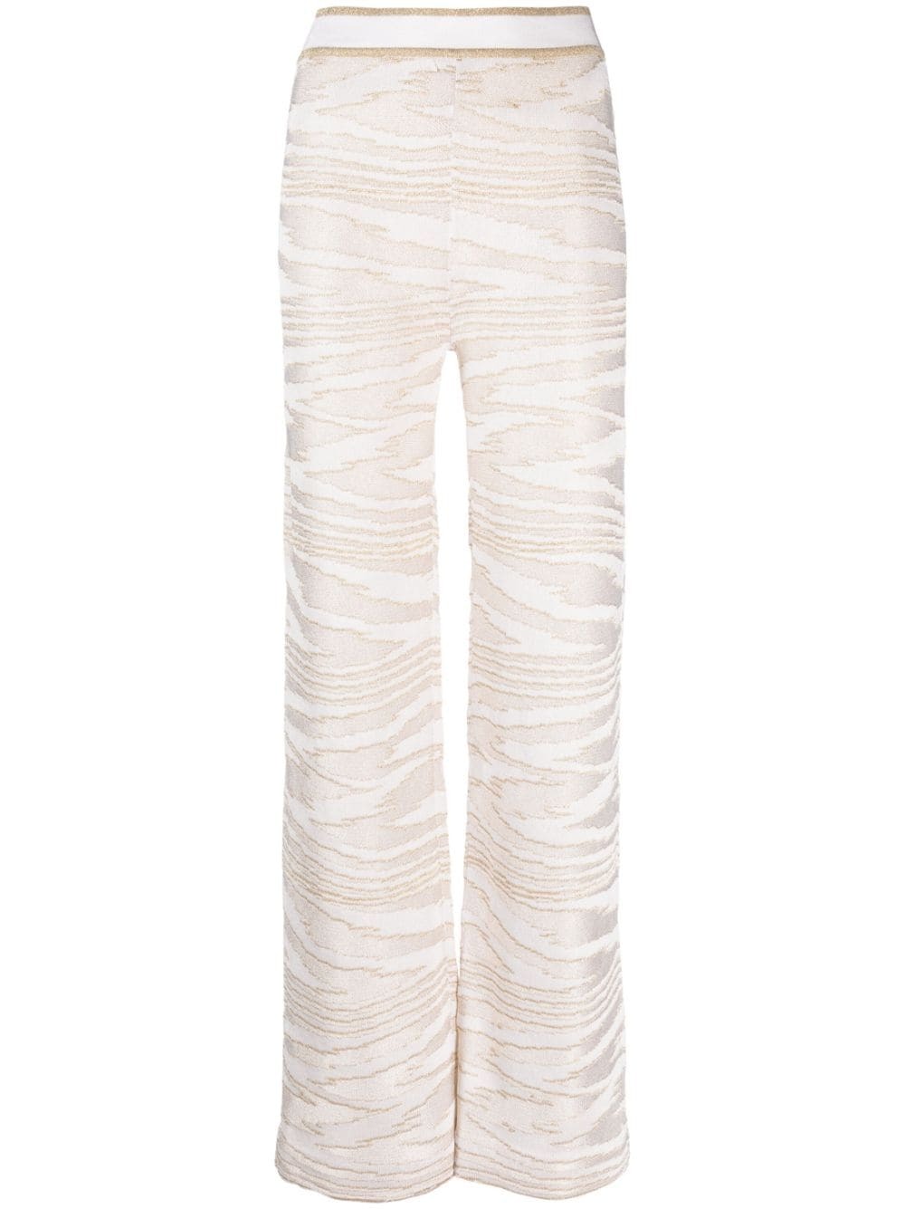 Missoni Women's Viscose Trousers Beige