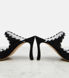 Manolo Blahnik Pura suede mules