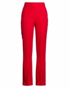 Manila Grace Womens Pants in Red