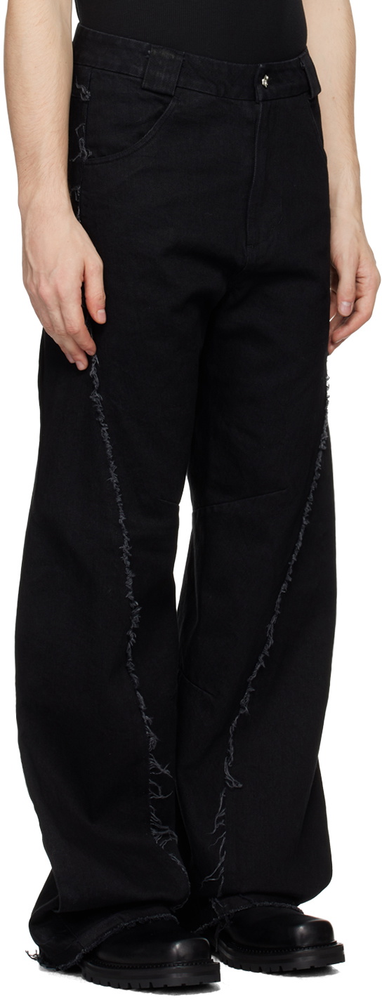 CMMAWEAR Black Articulated Jeans