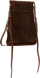 UNDERCOVER Brown Deerskin Bag