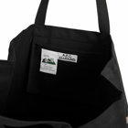 A.P.C. Men's x JJJJound Hotel Souvenirs Cabas Tote Bag in Black 