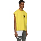 Adaptation Yellow Sleeveless T-Shirt