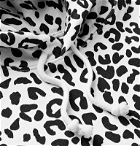 Noon Goons - Leopard-Print Fleece-Back Cotton-Jersey Hoodie - White