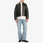 Won Hundred Men's Dutton Leather Jacket in Black
