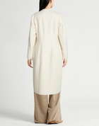 Agnona Womens Overcoat & Trench Coat Ivory