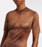 Acne Studios Dueda trompe-l’œil maxi dress
