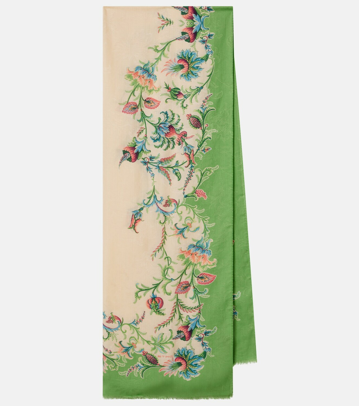 Etro Orfeo floral scarf