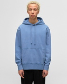 Jw Anderson Jwa Embroidered Hoodie Blue - Mens - Hoodies