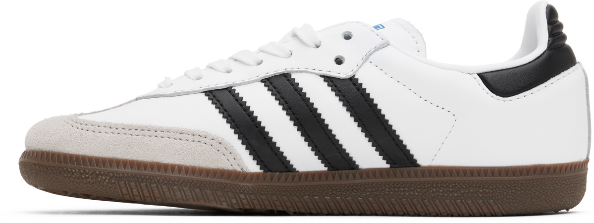 adidas gazelle silver green womens adidas Samba Kids OG White/Black IE3675 main image 1