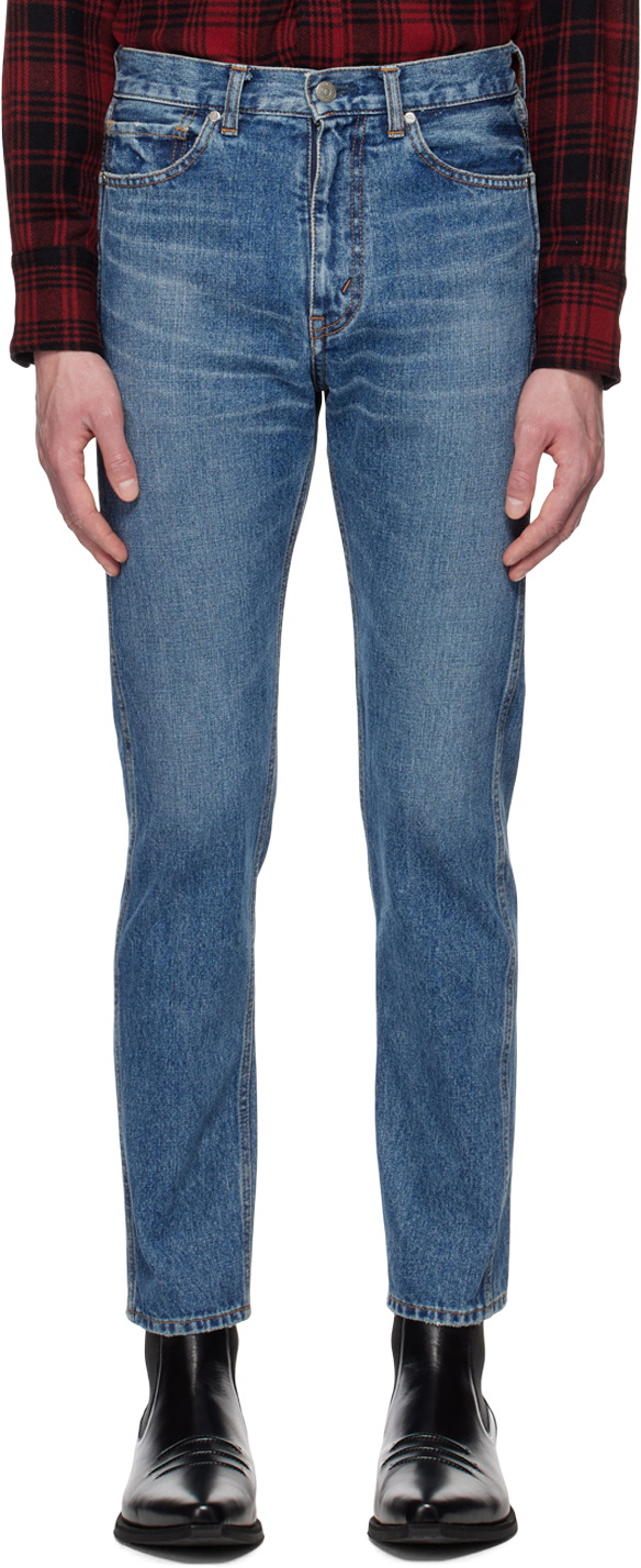 The Letters Blue Washed Jeans