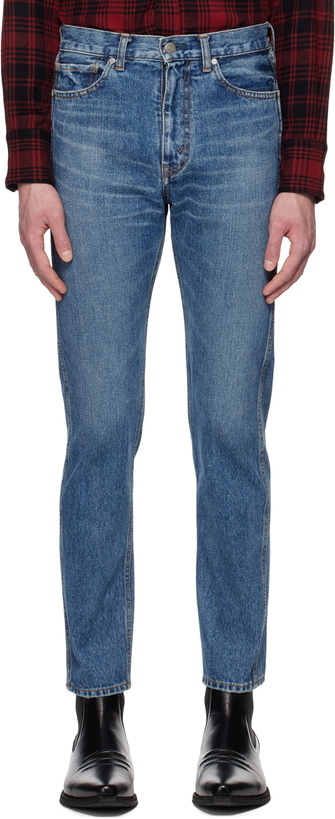 Photo: The Letters Blue Washed Jeans