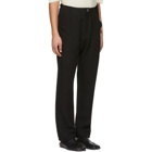 Jan-Jan Van Essche Black Jute Trousers