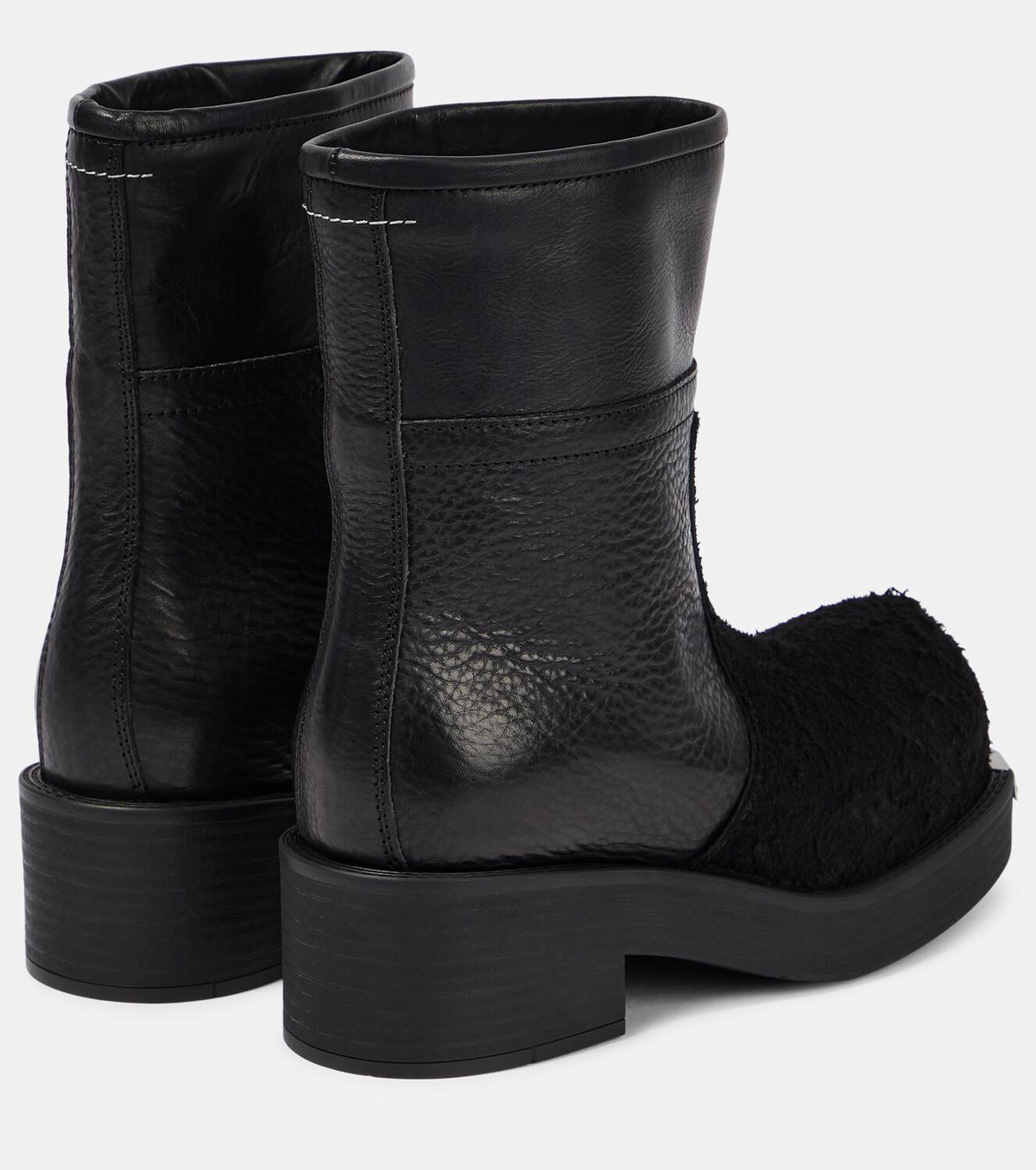 【関税込み】Ankle Boots - MM6 Maison Margiela - Leather - Bl Shoes-2-1-e28a2.jpg?fit=max&w=