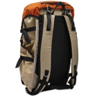END. x Master-Piece 'Ibex' Flap Backpack in Beige