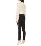 Stella McCartney - Lace-trimmed skinny pants