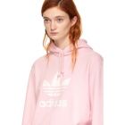 adidas Originals Pink Warm-Up Hoodie