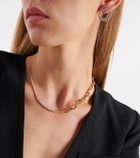 Bucherer Fine Jewellery 18kt gold chain necklace with diamonds
