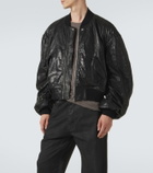 Rick Owens Secchia Flight leather bomber jacket