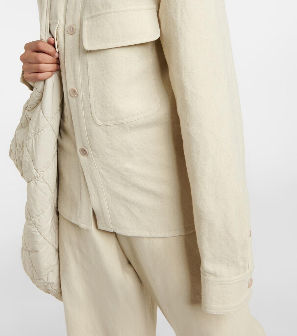 Lemaire - Linen and wool shirt Lemaire