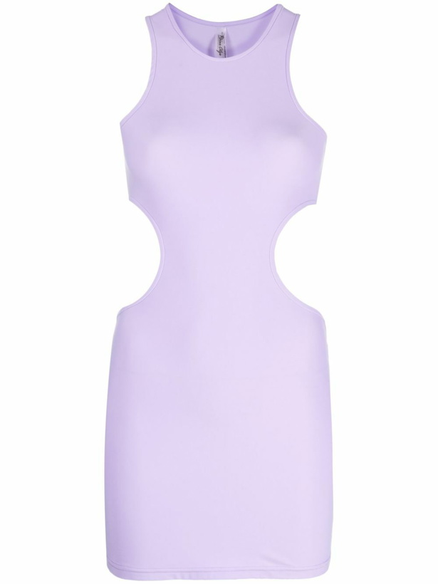 Reina Olga Cut-out detail short dress
