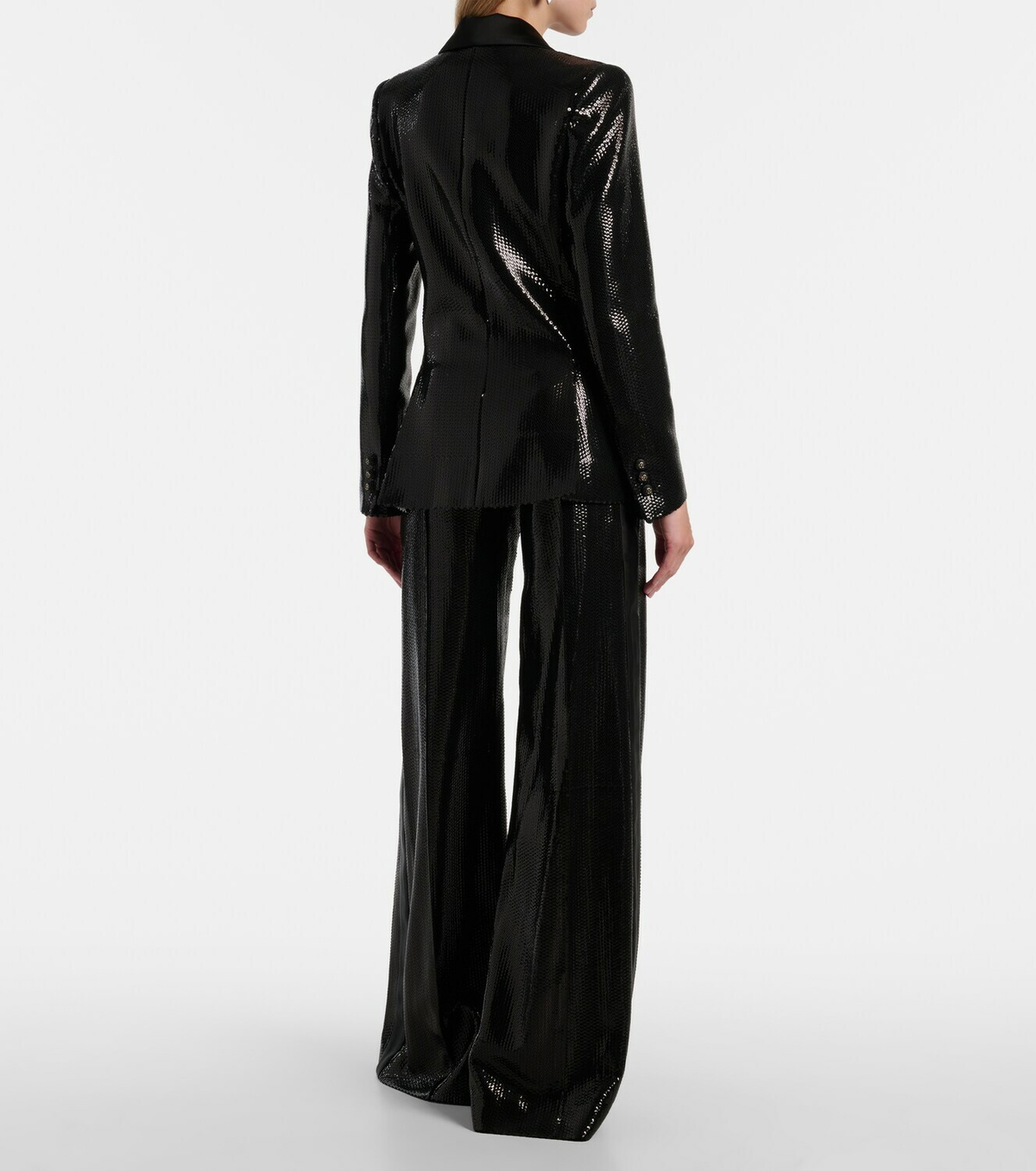 Elie Saab Sequined satin blazer