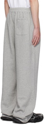 VTMNTS Gray Embroidered Sweatpants