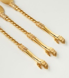Natalia Criado Gold-plated cutlery set