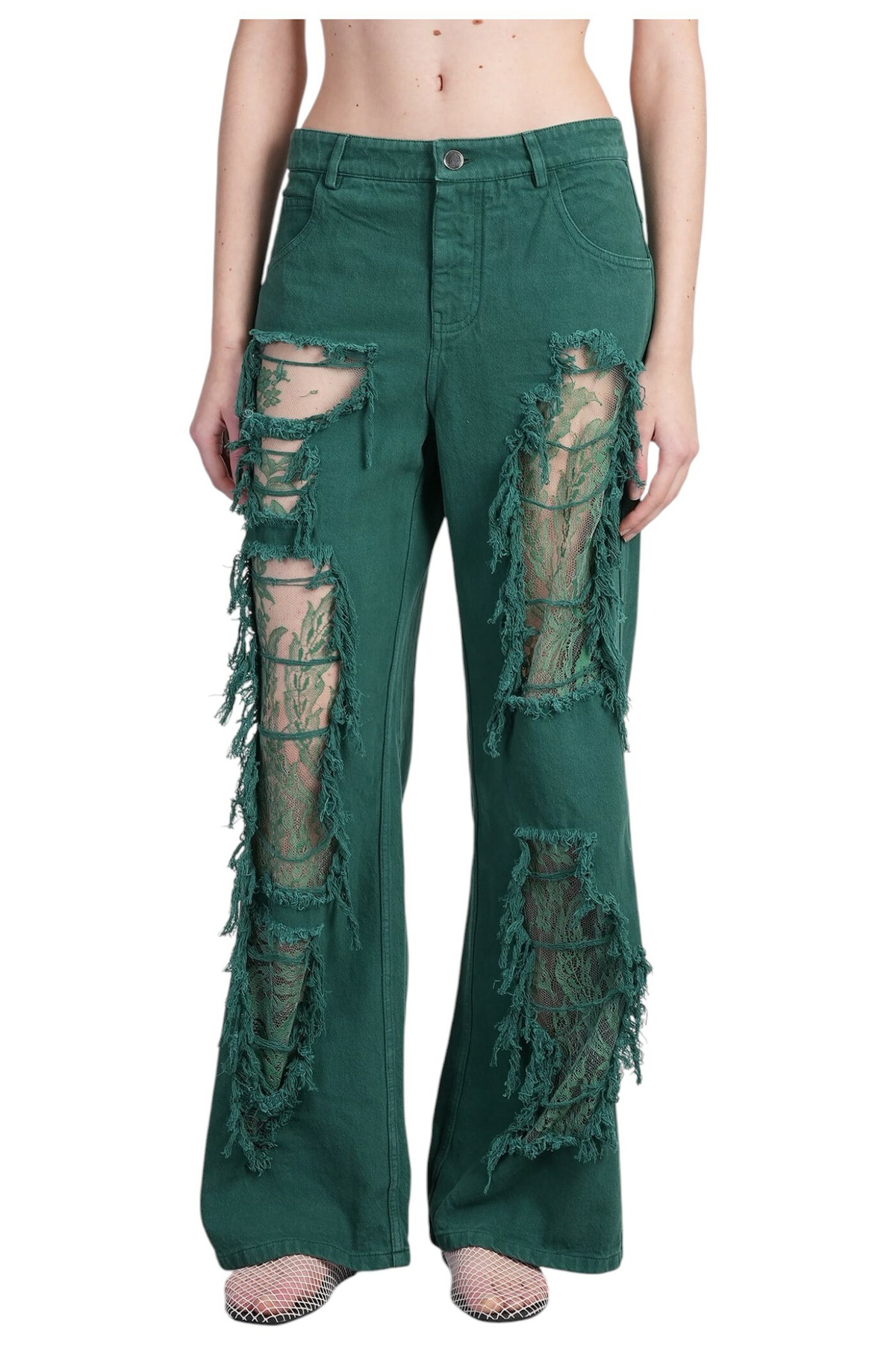Christopher Esber Duke Splice layered straight jeans