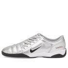 Nike T90 SP Sneaker in Silver/Black/Red