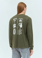Brain Dead Earth Wisdom Long-Sleeve T-Shirt