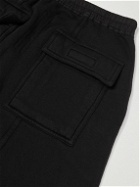 Rick Owens Kids - Tapered Cotton-Jersey Drawstring Sweatpants - Black