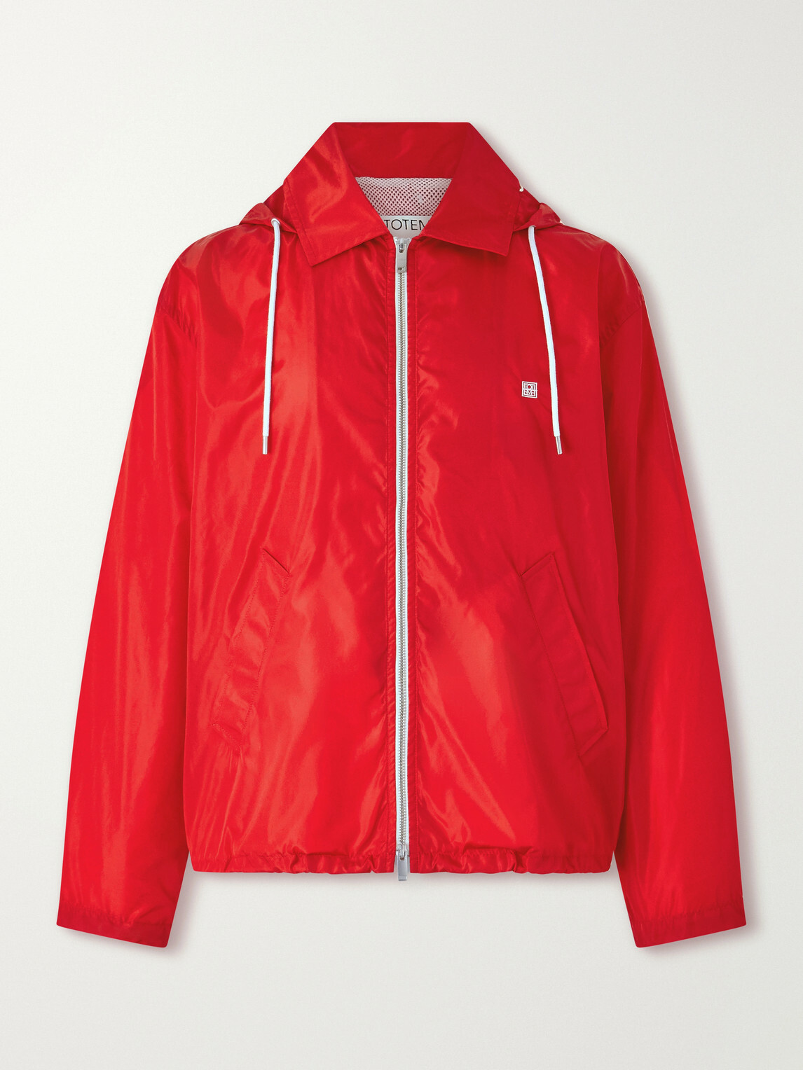 TOTEME - Shell Hooded Jacket - Red