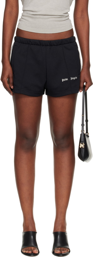 Photo: Palm Angels Black Classic Logo Track Shorts