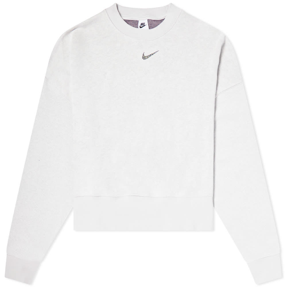 Nike revival crew best sale neck sweat in grey