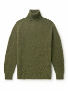 Howlin' - Sylvester Slim-Fit Brushed-Wool Rollneck Sweater - Green