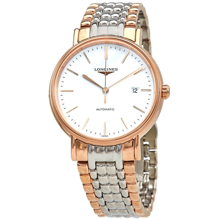 Photo: Longines Presence Automatic Mens Two Tone Watch L49221127