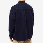 Nanamica Men's Flannel CPO Shirt Jacket in Navy