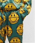 Market Smiley Basketball Pajama Set Green|Yellow - Mens - Sleep  & Loungewear